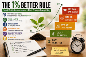 Read more about the article The 1% Better Rule: Small Daily Improvements That Change Everything