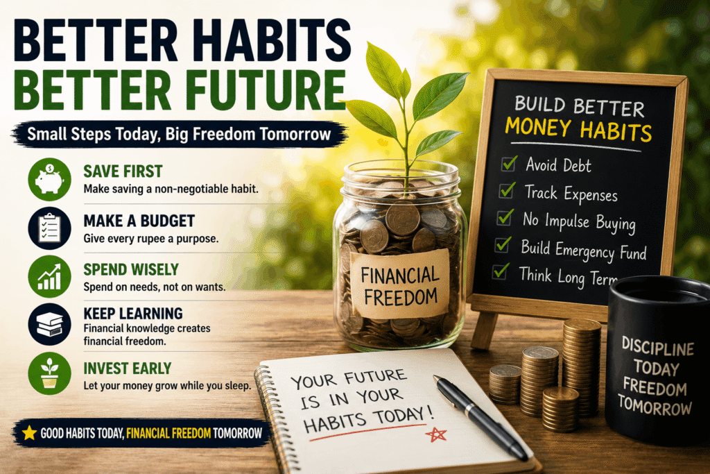 Build better money habits to achieve long-term financial freedom