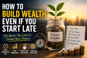 Read more about the article How to Build Wealth If You Start Late: 10 Steps to Financial Freedom