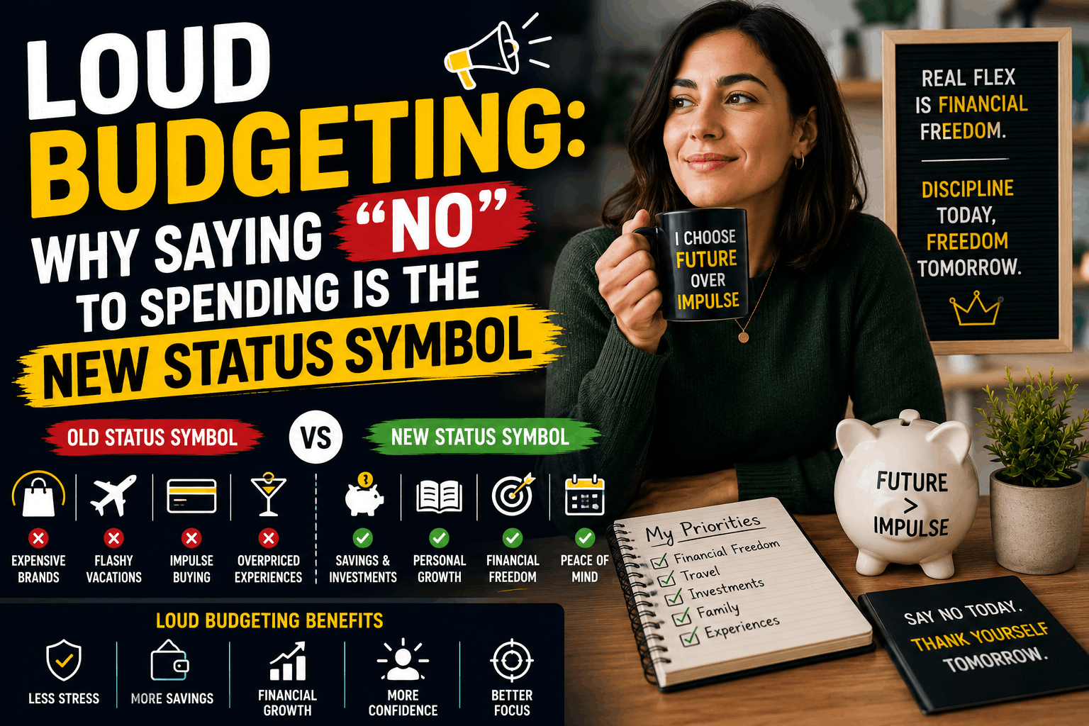 You are currently viewing Loud Budgeting: Why Saying “No” to Spending Is the New Status Symbol
