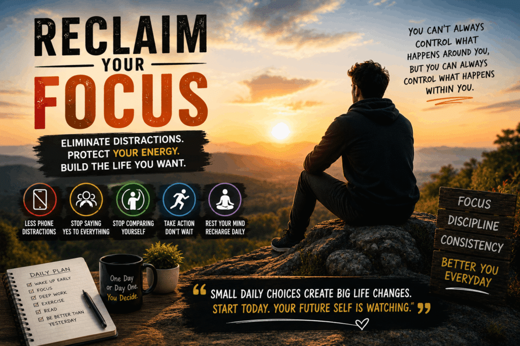 How to overcome motivation killers and reclaim your focus every day